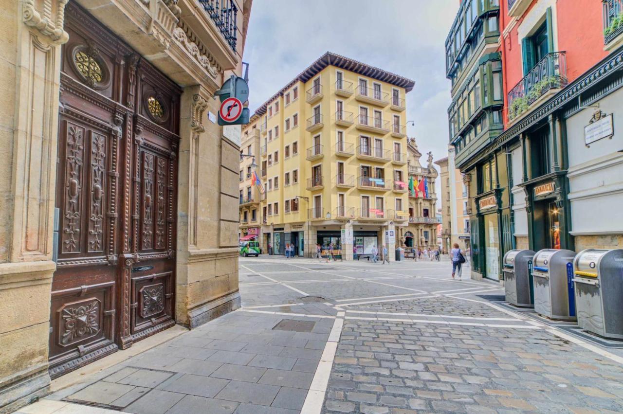 Apartamento El Rincon Del Chupinazo Pamplona Eksteriør bilde